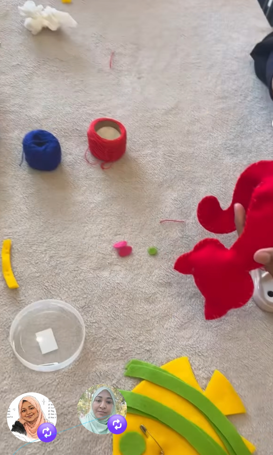 Soft toy making
