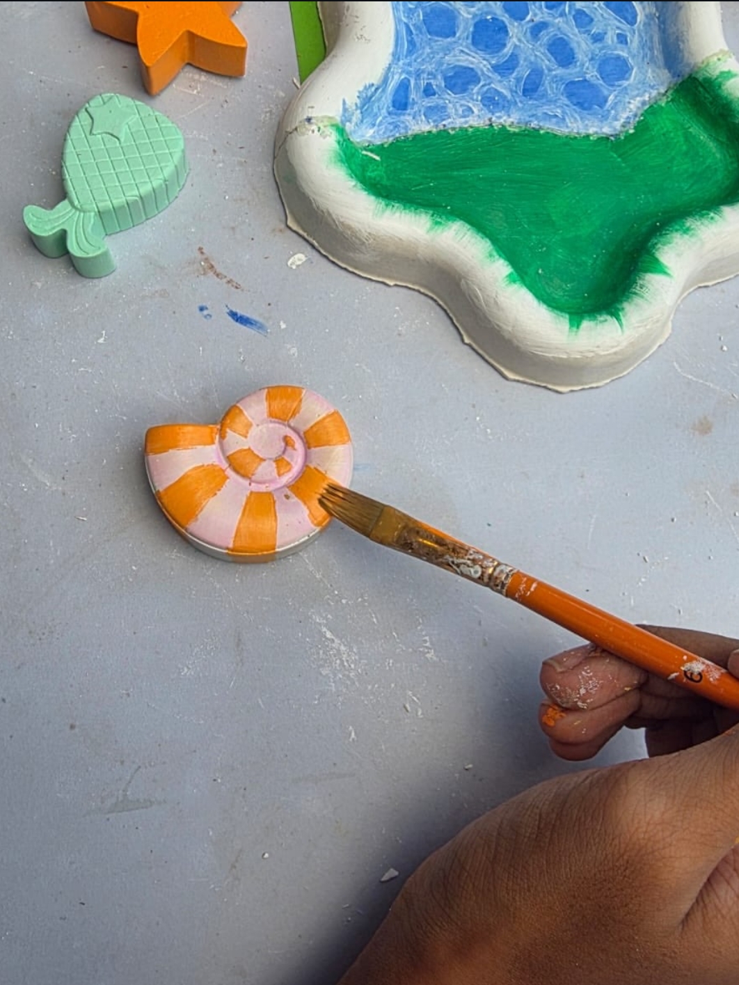 The Plaster of Paris (Cement craft) Workshop photo 3