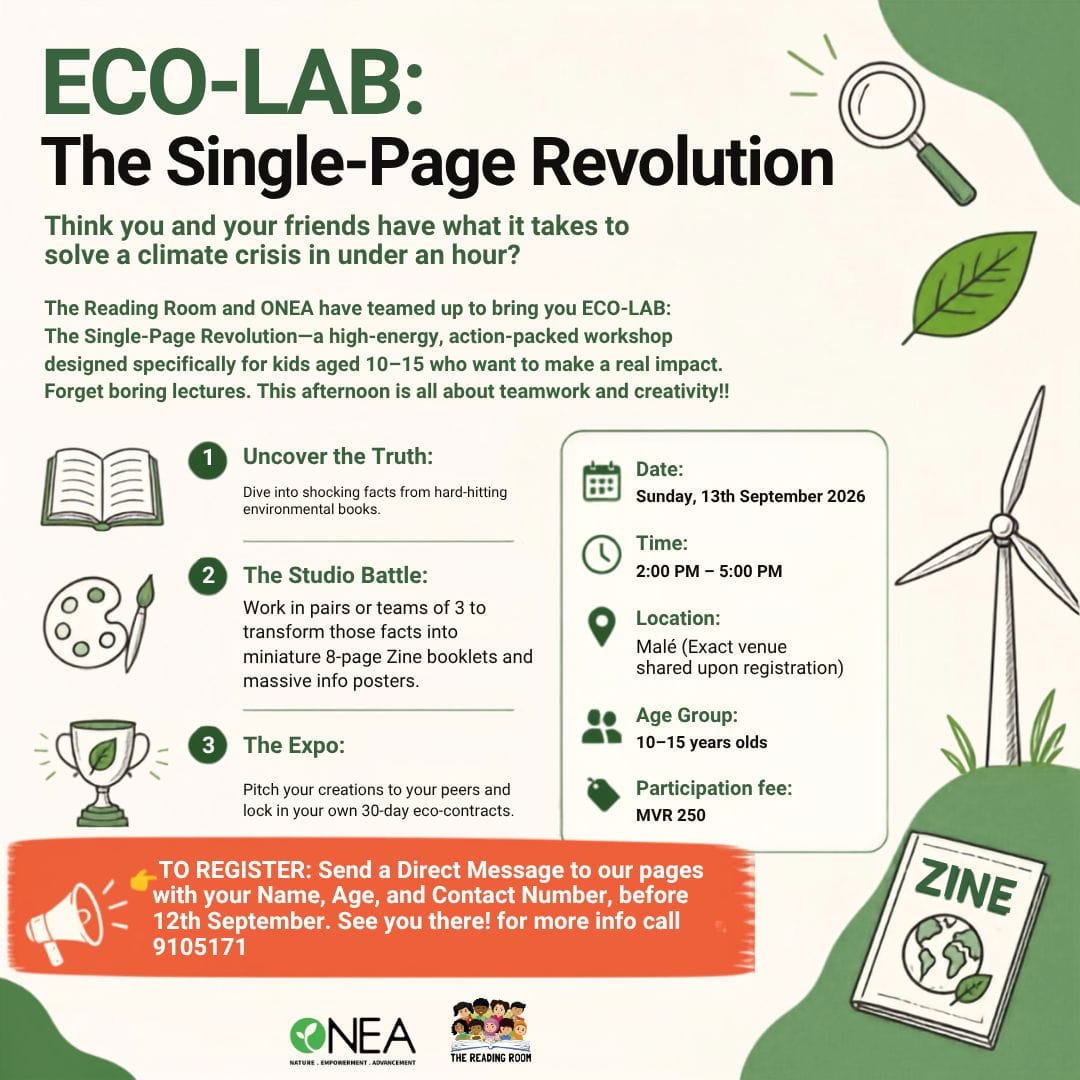 ECO -LAB  -The Single-Page Revolution-a high-energy, action-packed workshop